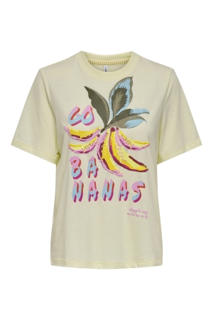 Only Only onlblinis life s/s fruit top box jrs T-shirts lemon icing cuba bananas