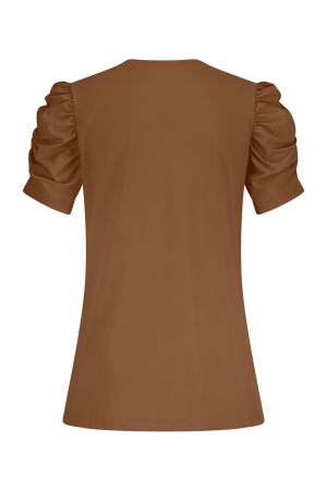LADY DAY LADY DAY toya T-shirt Korte mouw chocolat