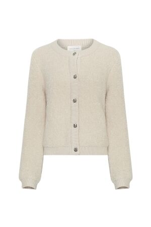 MSCH Copenhagen MSCH Copenhagen mschnerida knit jacket 19389 Vest oatmeal