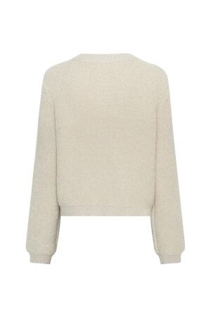 MSCH Copenhagen MSCH Copenhagen mschnerida knit jacket 19389 Vest oatmeal