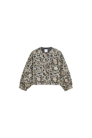 SUMMUM SUMMUM jacket bomber jacquard 1s1250-12317 Jackets 990 black