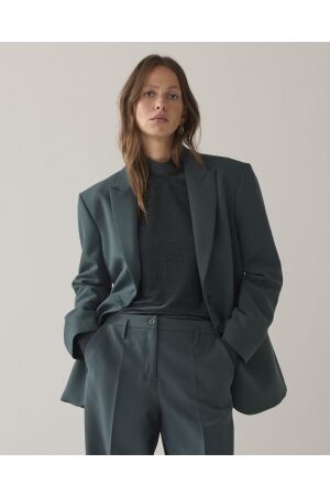 SUMMUM SUMMUM blazer foam uni 1s1276-11680 Blazers 650 emerald green