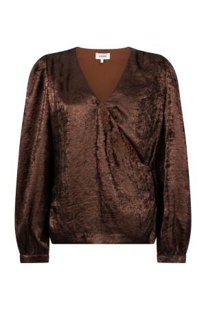 Aaiko Aaiko lyda shine pes 509 T-shirt Lange mouw 161325 copper