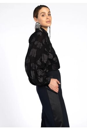 Aaiko Aaiko rose vis 516 Blouse 900 black