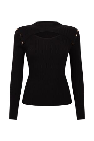 Aaiko Aaiko zahra vis 530 Sweater 900 black