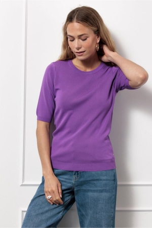 Studio Anneloes Studio Anneloes lana ssl pullover 12969 Trui 5000 purple