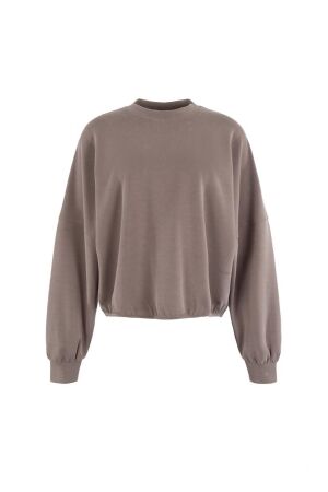 Moscow Moscow 66-04-again Sweater 460-1 taupe solid