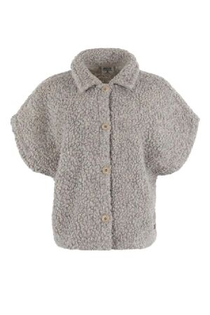 Moscow Moscow 89-11-pelle Gilets 131-1 light grey melange solid