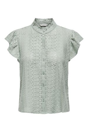 Only Only onlgabina cap sleeve top wvn T-shirts jadeite