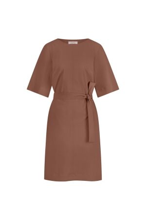Studio Anneloes Studio Anneloes melody dress 12951 Zomerjurkjes 8800 chocolate
