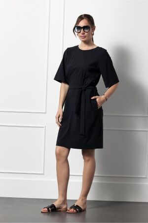 Studio Anneloes Studio Anneloes melody dress 12951 Zomerjurkjes 9000 black