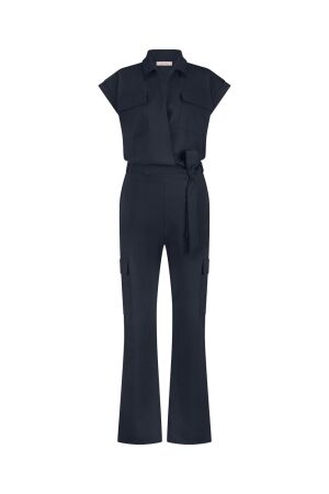 Studio Anneloes Studio Anneloes nancy cargo jumpsuit 12849 Jumpsuit 6900 dark blue