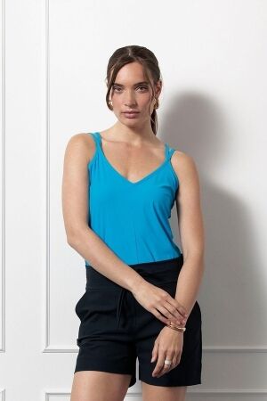 Studio Anneloes Studio Anneloes gwenn singlet 12945 Tops en Singlets 5900 bright blue