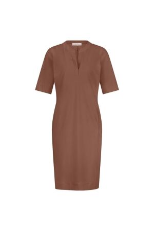 Studio Anneloes Studio Anneloes simplicity ssl dress 12956 Zomerjurkjes 8800 chocolate