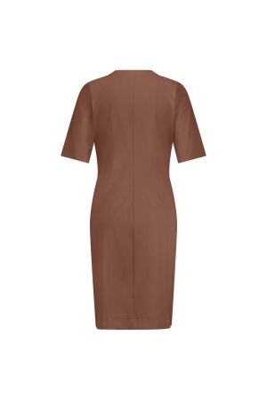 Studio Anneloes Studio Anneloes simplicity ssl dress 12956 Zomerjurkjes 8800 chocolate