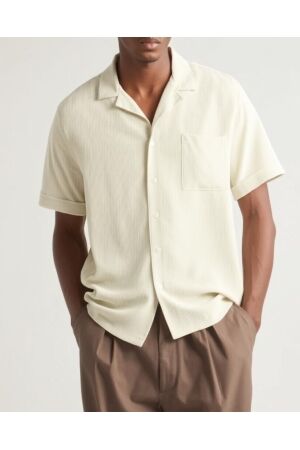  Supply&Co Supply&Co roan shirt ss structure Blouse 150 off-white
