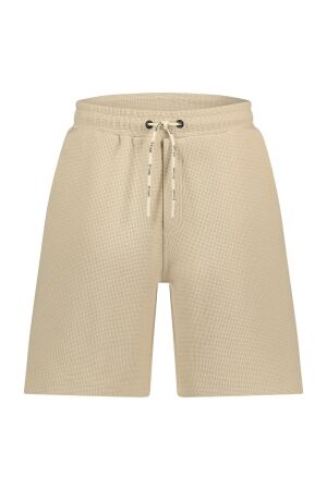  Supply&Co Supply&Co sean waffle sweat short Korte broeken 190 pebble