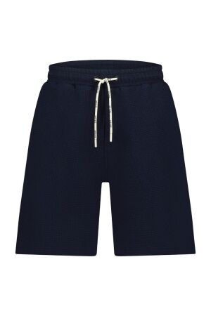  Supply&Co Supply&Co sean waffle sweat short Korte broeken 290 navy
