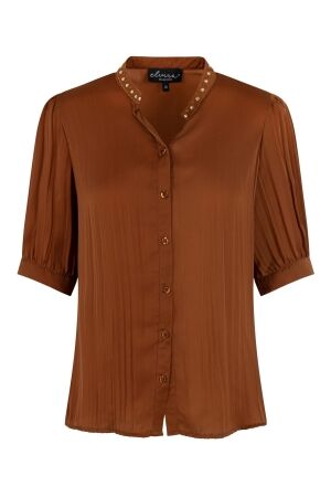 Elvira Casuals Elvira Casuals blouse nella e2 25-005 Blouse 1003 bronzed crushed