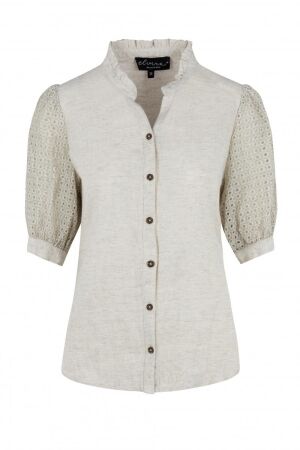 Elvira Casuals Elvira Casuals blouse nina e2 25-015 Blouse 796 ecru