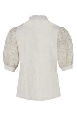 Elvira Casuals Elvira Casuals blouse nina e2 25-015 Blouse 796 ecru