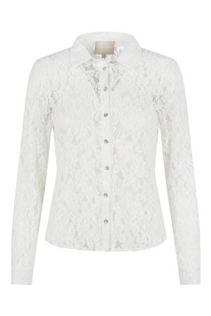 Elvira Casuals Elvira Casuals blouse sarah e2 25-048 Blouse 15 off white