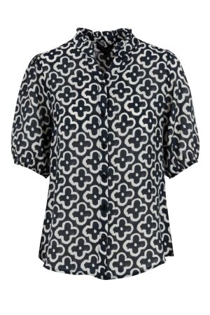 Elvira Casuals Elvira Casuals blouse suus e2 25-064 Blouse 1017 bloom