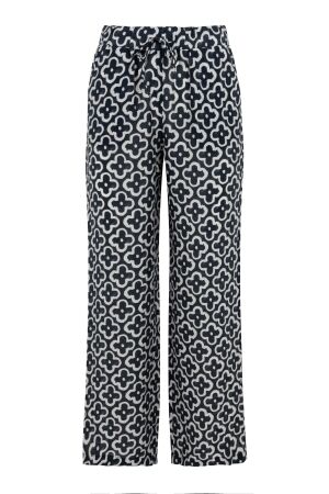Elvira Casuals Elvira Casuals trouser suus e2 25-065 Broek 1017 bloom