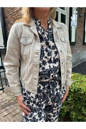 Elvira Casuals Elvira Casuals jacket tamar e2 25-071 Jackets 44 sand