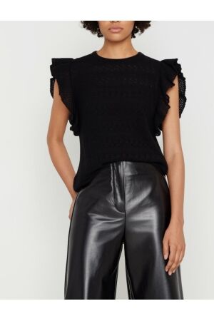 Only Only onlaga sl glitter o-neck top knt 15344402 black