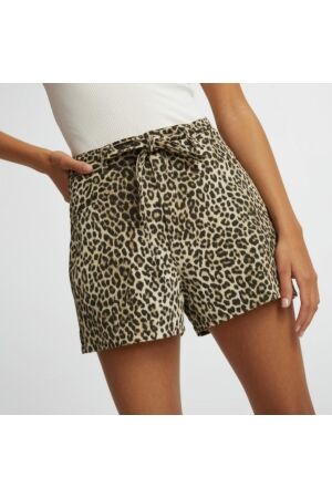 Only Only onlnaomi string aop shorts otw 15347131 Korte broeken toasted coconut