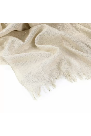 Sunset Sunset klassieke lurex sjaal - voorjaar - zomer - zacht Sjaals beige
