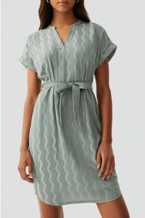 Only Only onldia s/s v-neck dress cs jrs Zomerjurkjes jadeite