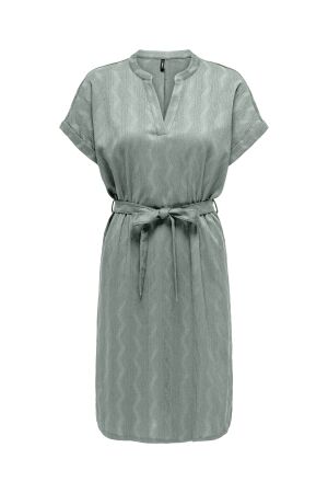 Only Only onldia s/s v-neck dress cs jrs Zomerjurkjes jadeite