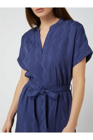 Only Only onldia s/s v-neck dress cs jrs Zomerjurkjes skipper blue