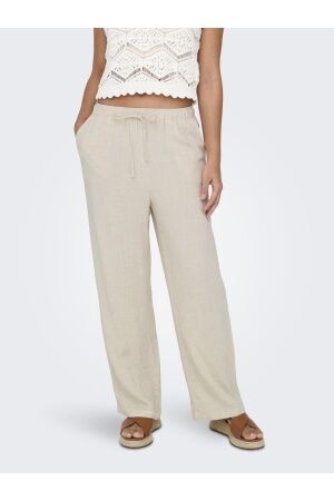 Only Only onlsiesta mw pull-up linen bl pnt noos Broek moonbeam