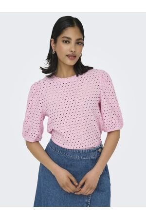 Only Only onlelisa s/s o-neck top box jrs T-shirts roseate spoonbill