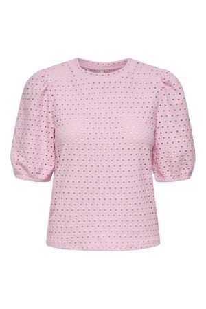 Only Only onlelisa s/s o-neck top box jrs T-shirts roseate spoonbill
