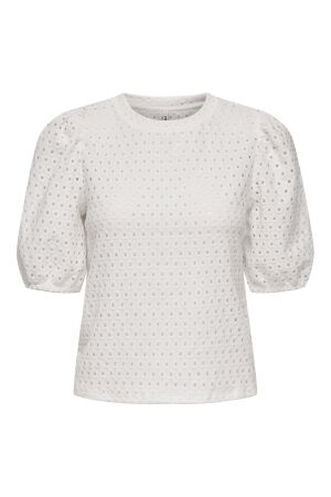 Only Only onlelisa s/s o-neck top box jrs T-shirts cloud dancer