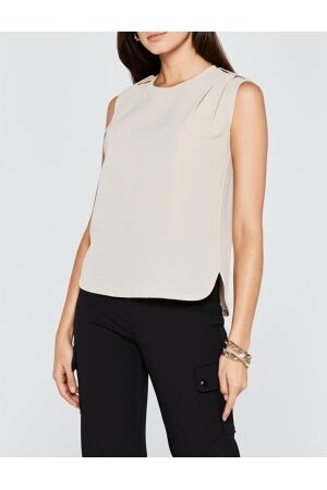 Only Only onlfree life s/l modal satin mix top jrs Tops en Singlets mauve chalk
