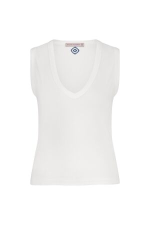 Studio Anneloes Studio Anneloes macy top 12832 Tops en Singlets 1100 off white