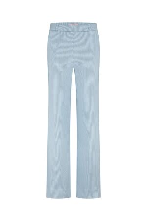 Studio Anneloes Studio Anneloes lexie stripe trousers 12903 Broek 1160 off white/petrol