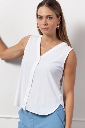 Studio Anneloes Studio Anneloes elise sls blouse 12914 Blouse 1000 white