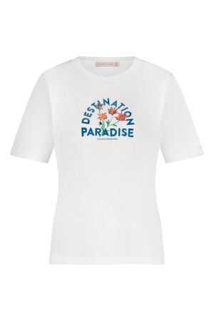 Studio Anneloes Studio Anneloes paradise tshirt 12942 T-shirt Korte mouw 1000 white