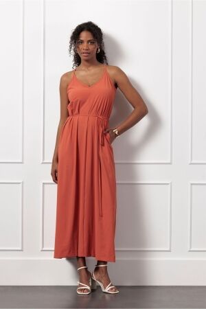 Studio Anneloes Studio Anneloes carise dress 13009 Zomerjurkjes 3500 ginger spice