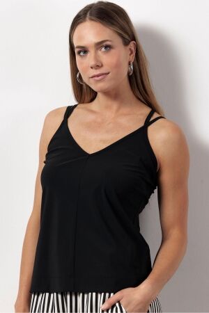 Studio Anneloes Studio Anneloes gwenn singlet 12883 Tops en Singlets 9000 black