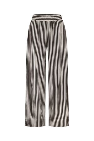 Studio Anneloes Studio Anneloes grace stripe trousers 12898 Broek 1190 off white/black
