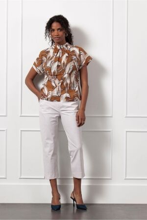 Studio Anneloes Studio Anneloes tessa panther top 13028 T-shirt Korte mouw 9997 multi color