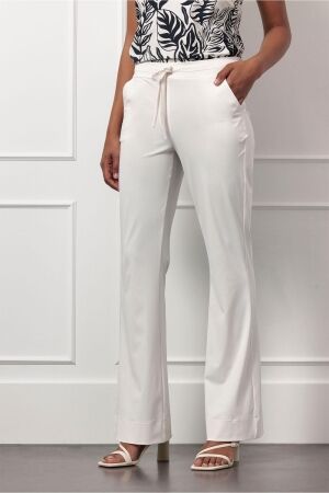 Studio Anneloes Studio Anneloes flair bnd drawstring trousers 12981 Flared 1700 ecru