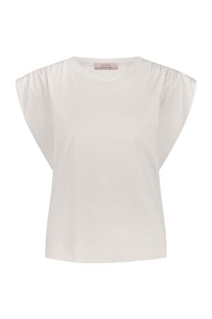 Studio Anneloes Studio Anneloes lois top 12986 T-shirt Korte mouw 1700 ecru